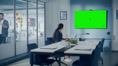Ofis İşkadını Yeşil Ekran TV