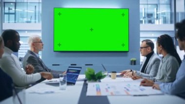 İş Adamları Ofisi Yeşil Ekranla Buluştu