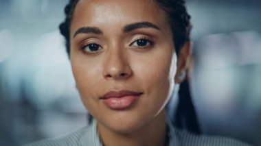 siyah kadın portresi