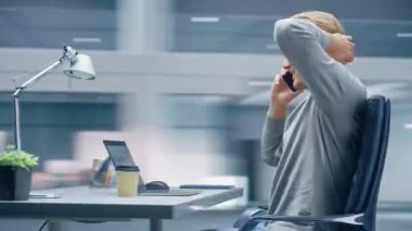 360 Degree Office Businessman Computer