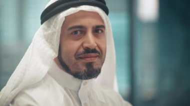 Saudi Emirati Arab Businessman Portrait