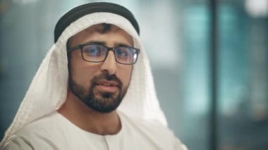 Saudi Emirati Arab Businessman Portrait