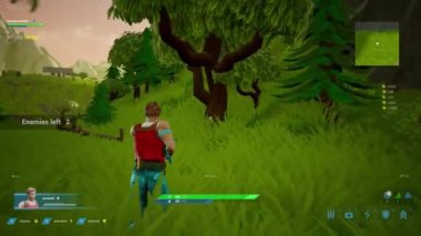 Mockup 3D Shooter Multiplayer Video Game