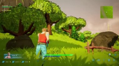 Victory Mockup 3D Shooter Multiplayer Video Game