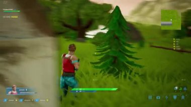 Loop Mockup 3D Shooter Multiplayer Video Game
