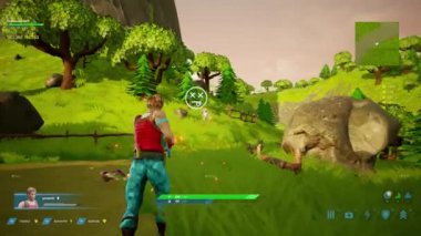 Loop Mockup 3D Shooter Multiplayer Video Game