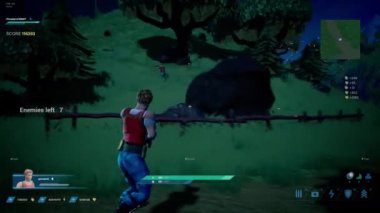 Loop Mockup 3D Shooter Multiplayer Video Game
