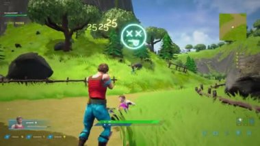 Looped Mockup 3D Shooter Multiplayer Video Game