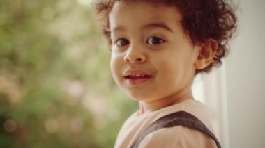 Child Portrait at Home