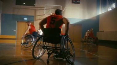 Tekerlekli sandalye basketbol oyunu