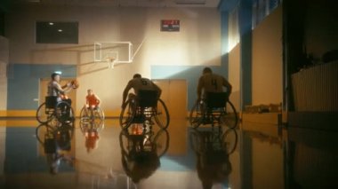Tekerlekli sandalye basketbol oyunu