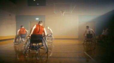 Tekerlekli sandalye basketbol oyunu