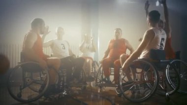 Tekerlekli sandalye basketbol oyunu