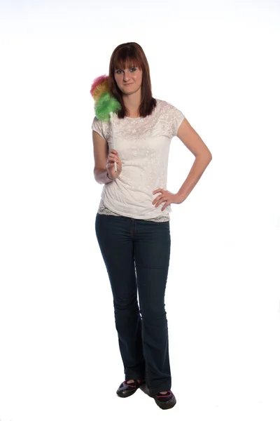 Cleaner woman — Stock Photo, Image