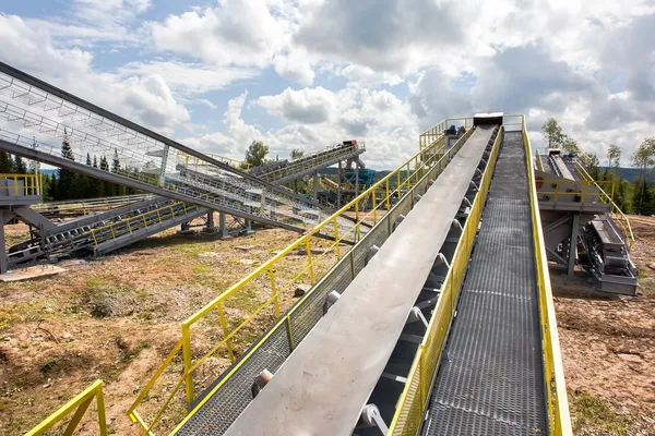 Het industriële landschap — Stockfoto