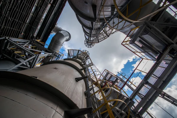 Ferroalloy plant — Stock Photo, Image