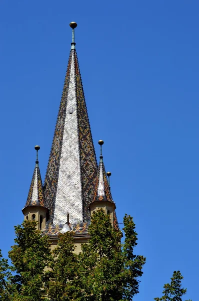 sibiu, Transilvanya kulesinden Protestan katedral çan