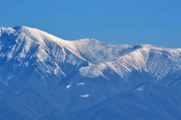 Κοντινό πλάνο της οροσειράς των Καρπαθίων, Τρανσυλβανία Royalty Free Εικόνες Αρχείου