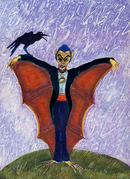 karga ile Halloween komik batcula