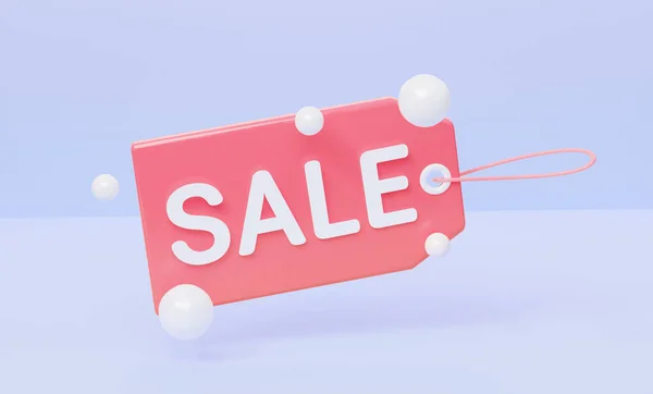 Lable with text Sale. 3d rendering — Stock Photo, Image