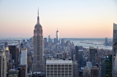 New York'ta gün batımı