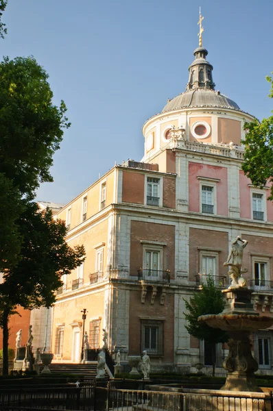 Palacio Real de Aranjuez: Palacio Real de Aranjuez ) — Foto de Stock