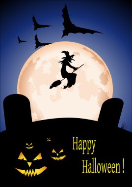 Cadılar Bayramı Kartı