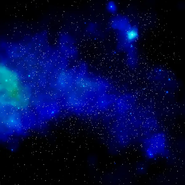 gece gökyüzünde Samanyolu. vektör çizim