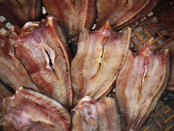 Gedroogde vis voor het koken — Stockfoto