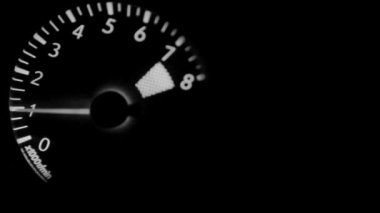 Araba 8000 rpm takometre ölçüm video