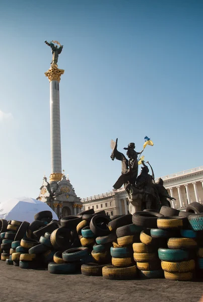 Kiev, Ukrayna - ö. 12 Nisan 2014: Ukrayna devrim. euromaidan.