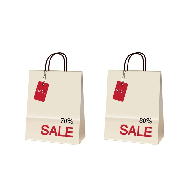 Bag sale — Stock Vector