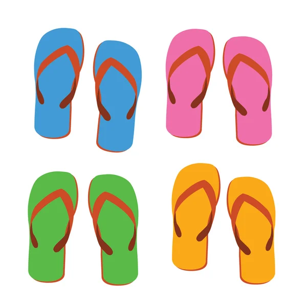 Sandals — Stock Vector