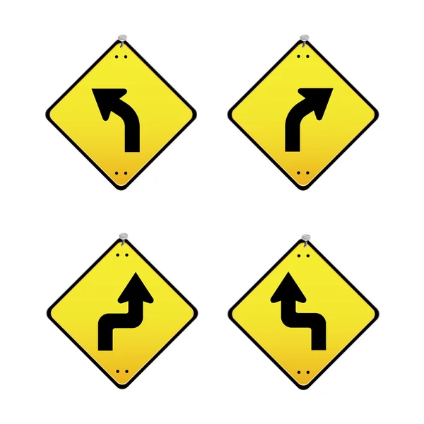 Vektör trafik işareti — Stok Vektör