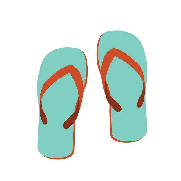 Sandals — Stock Vector