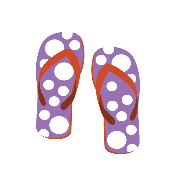 Sandalen — Stockvector