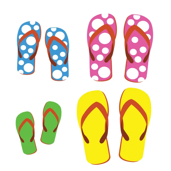 Sandals — Stock Vector