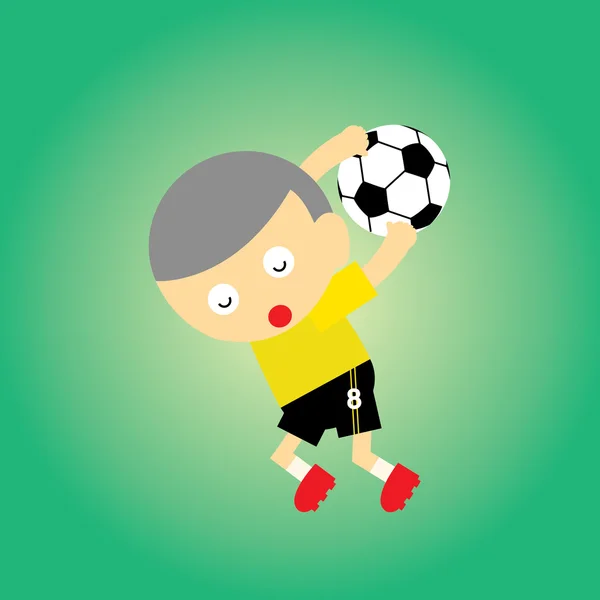 Deporte vector de dibujos animados — Vector de stock