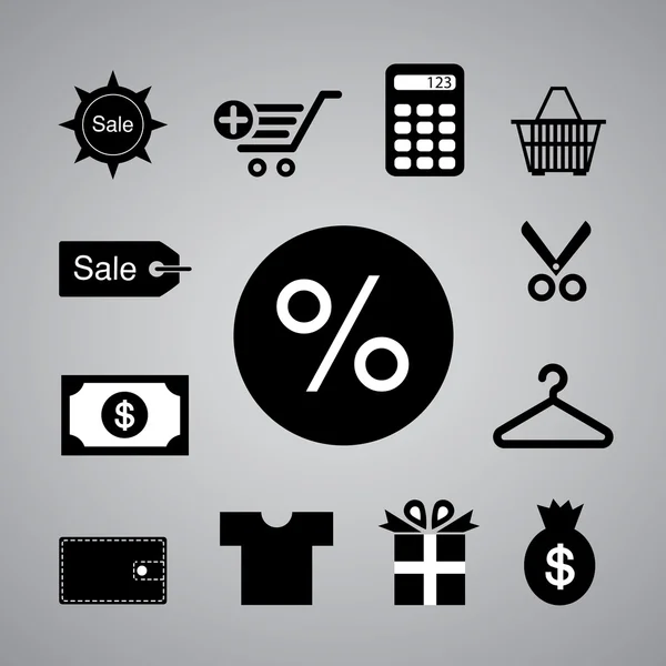 Shopping symbol — Stock vektor