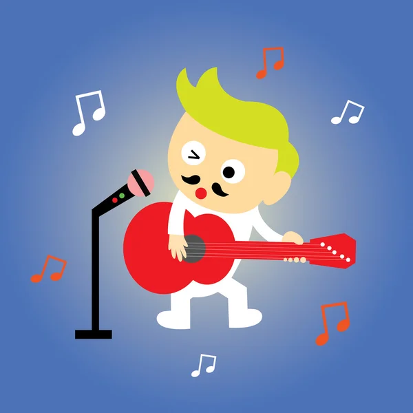 Vector cartoon — Stock Vector