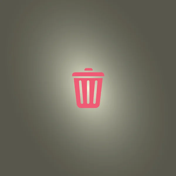 Bin symbol — Stock Vector