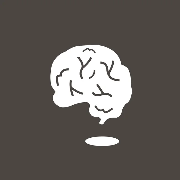 Menselijke hersenen — Stockvector