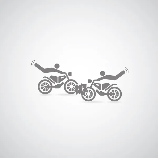 Trucos en motocicleta — Archivo Imágenes Vectoriales