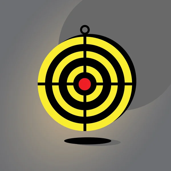 Darts target — Stock Vector