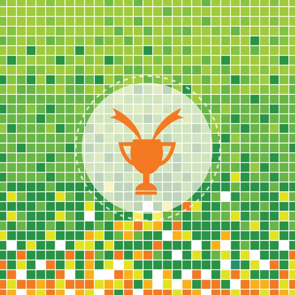 Símbolo Copa de Campeones — Vector de stock