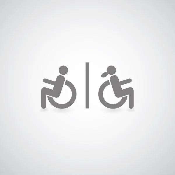 Символ инвалида — стоковый вектор