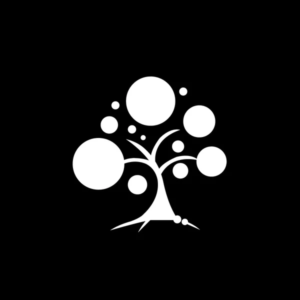 Tree symbol — Stock Vector