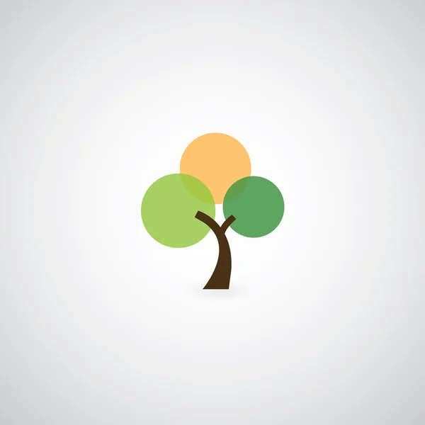 Träd symbol — Stock vektor