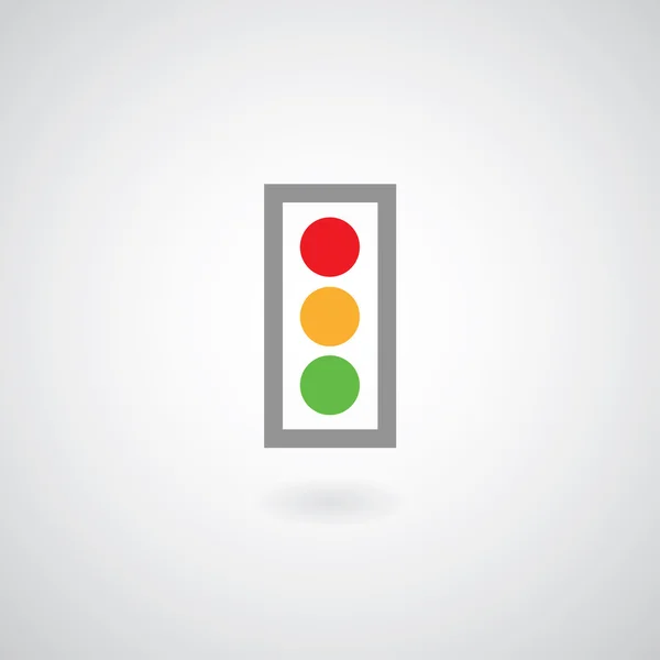 Símbolo semáforo — Vector de stock