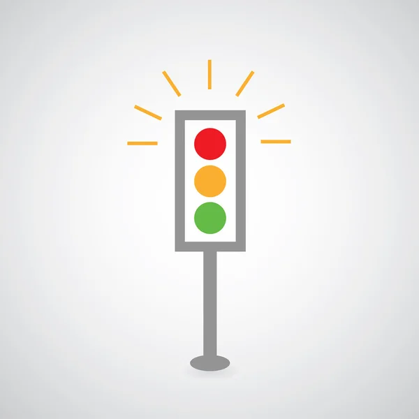 Símbolo semáforo — Vector de stock